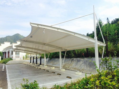 資中旅游區(qū)汽車棚簡約膜結(jié)構(gòu)工程設(shè)計及施工方案