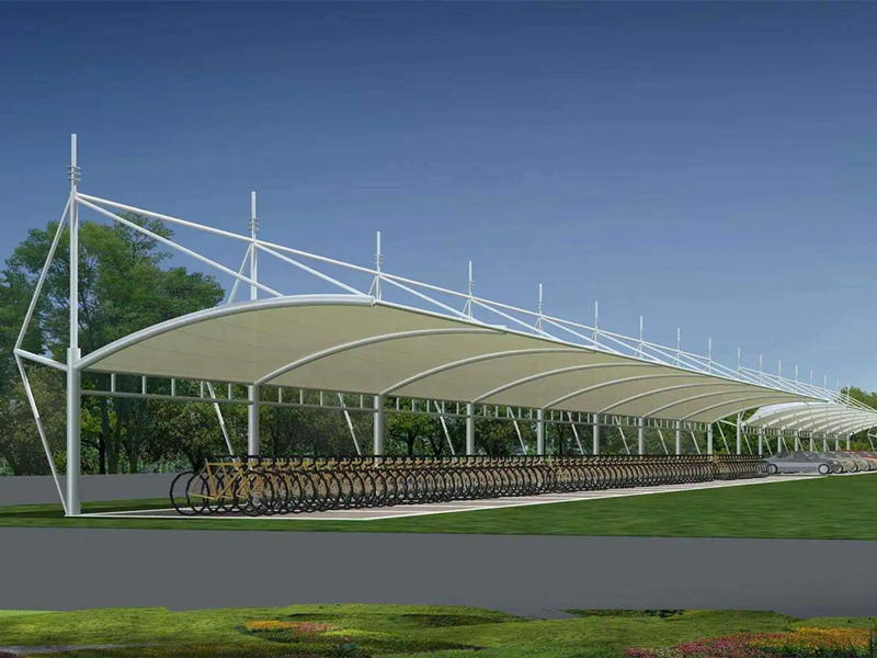陜西西安膜結(jié)構(gòu)電動(dòng)車(chē)棚 工程設(shè)計(jì)、施工與造價(jià)全解析